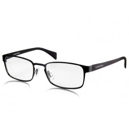 ANSTON P9080 Unisex Stylish Full-rim Glasses (Black) M.