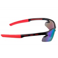 9184 Unisex TR90 Frame Red REVO Coated Lens Sports Polarized Sunglasses M.