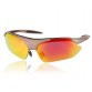 OREKA UV400 Protection Grey Frame Cycling Sports Sunglasses with Plastic Lens M.