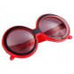 1081-C212 Women's Plastic Frame Resin Lens Stylish UV Protection Sunglasses (Red) M.