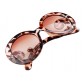 Kadishu 1082 Women's UV Protection Sunglasses (Brown & Black) M.